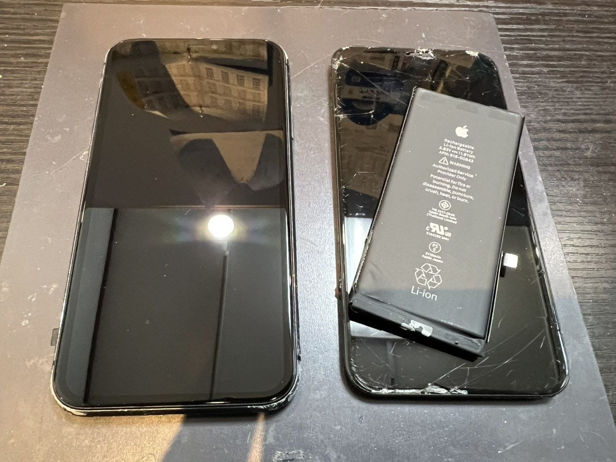 【iPhone11】画面修理のついでにバッテリーも！(本厚木)