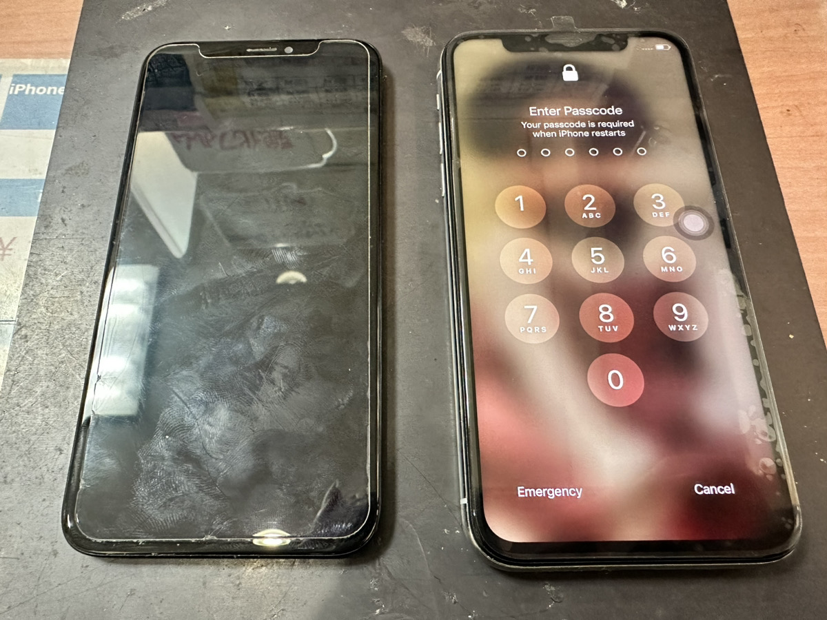 【iPhoneX】液晶画面交換（本厚木）