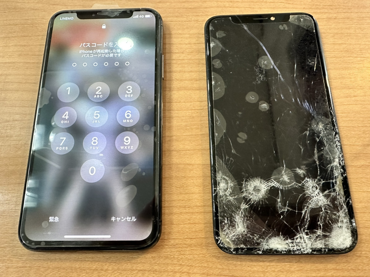 【iPhoneX】液晶画面の修理（本厚木）