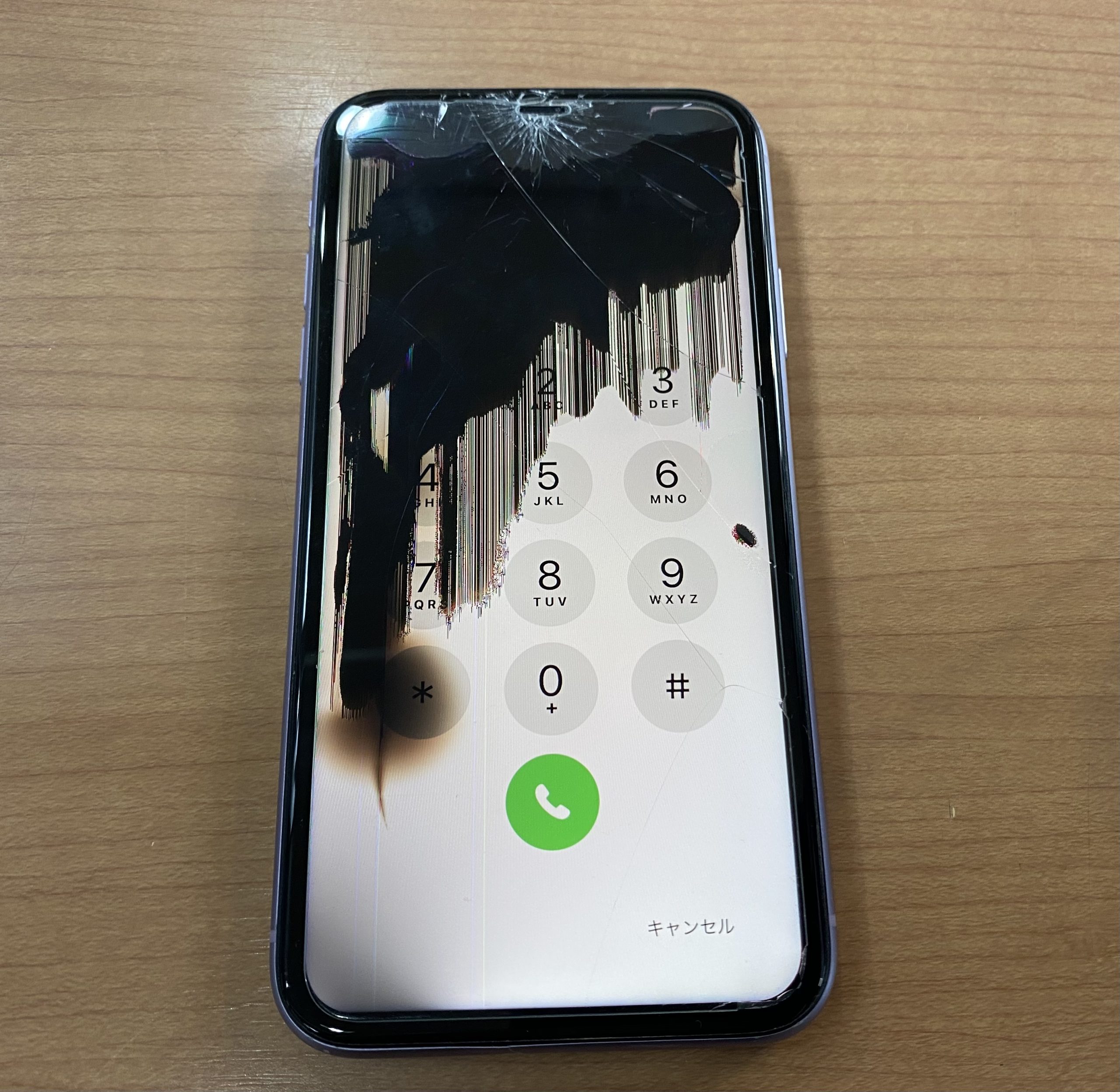 【iPhone11】液晶割れ修理（新百合ヶ丘）