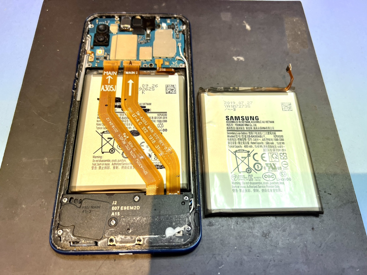 【Galaxy A30】Android系のバッテリー交換もお任せあれ！（本厚木）