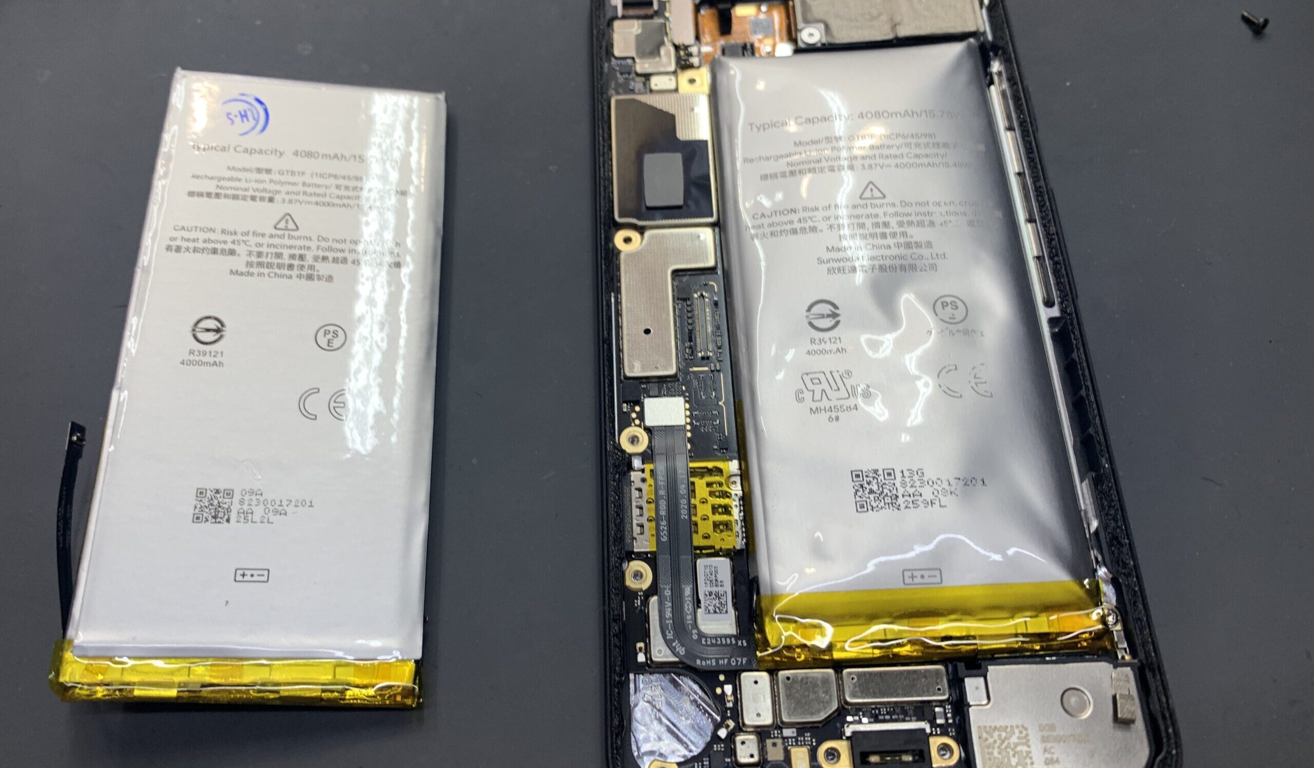 Google Pixel5バッテリー交換【練馬店】