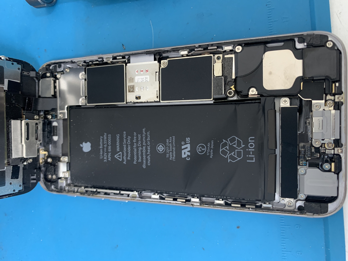 iPhone6sバッテリー交換【東久留米店】