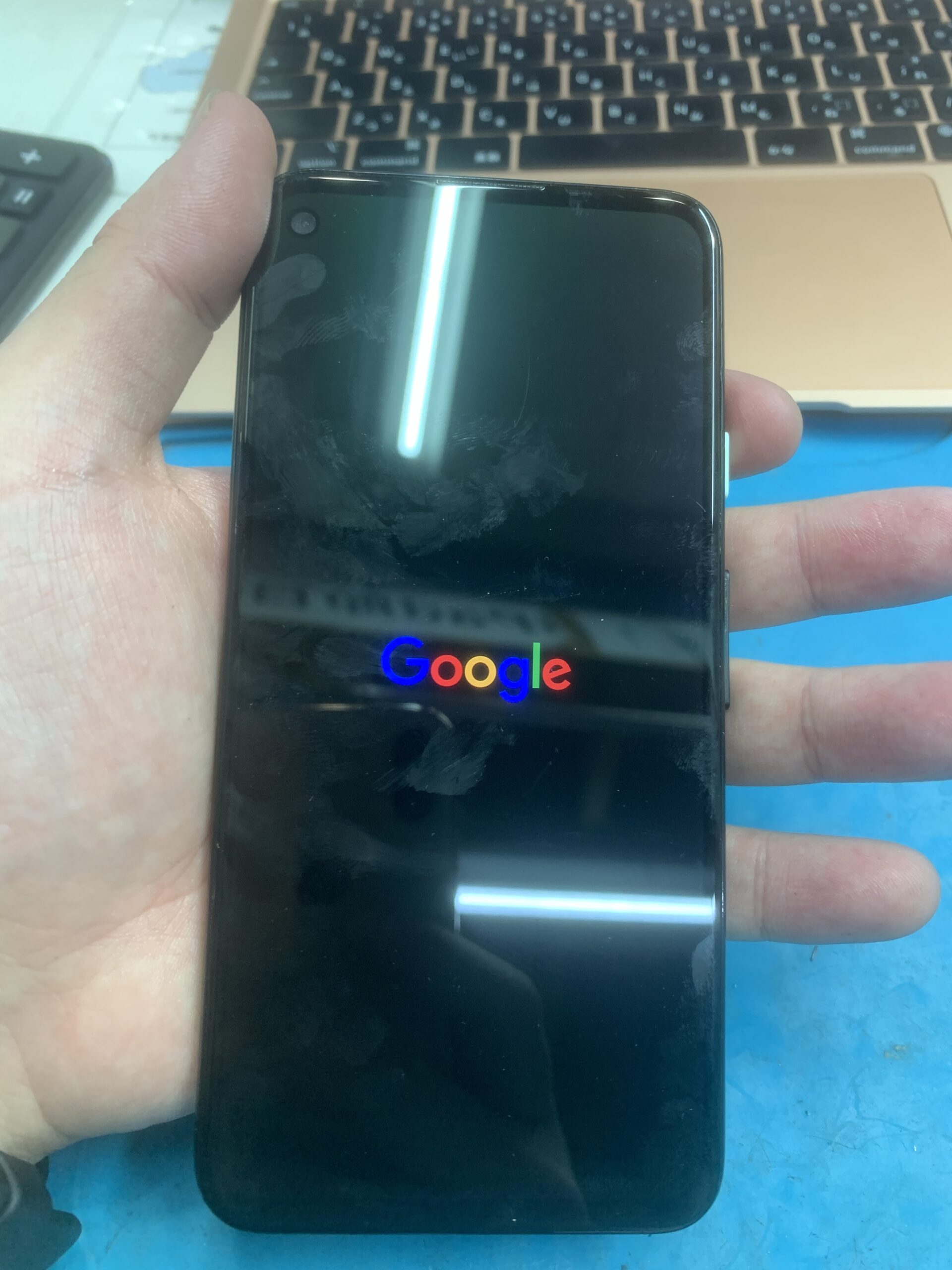 Google pixel4a バッテリー交換【大泉学園店】