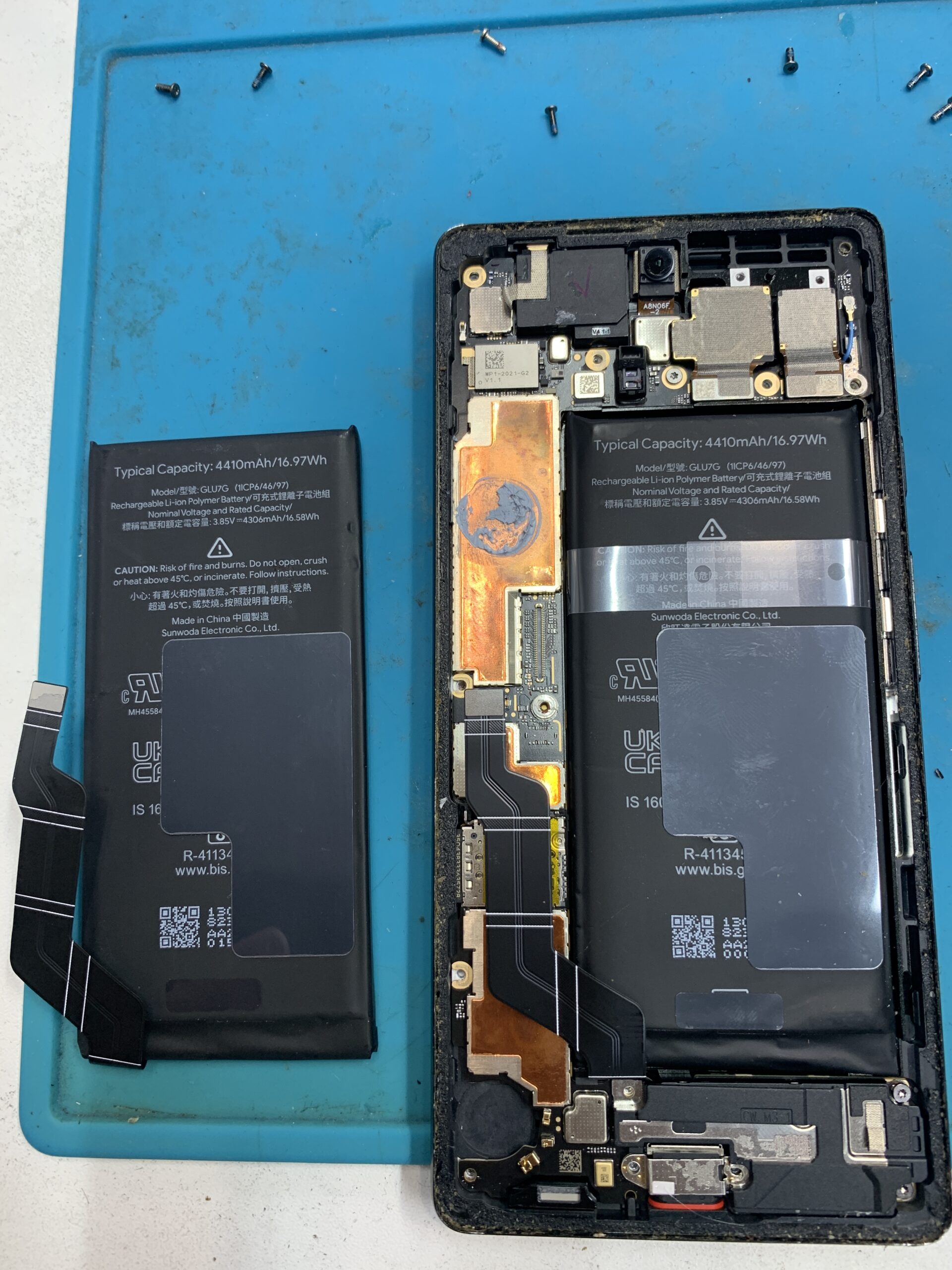 Google Pixel6A バッテリー交換 【練馬店】