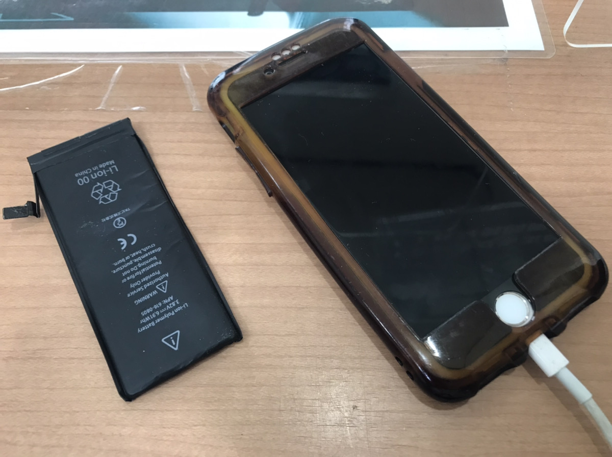 iPhone 6 バッテリー交換【RepairWorld本厚木店】