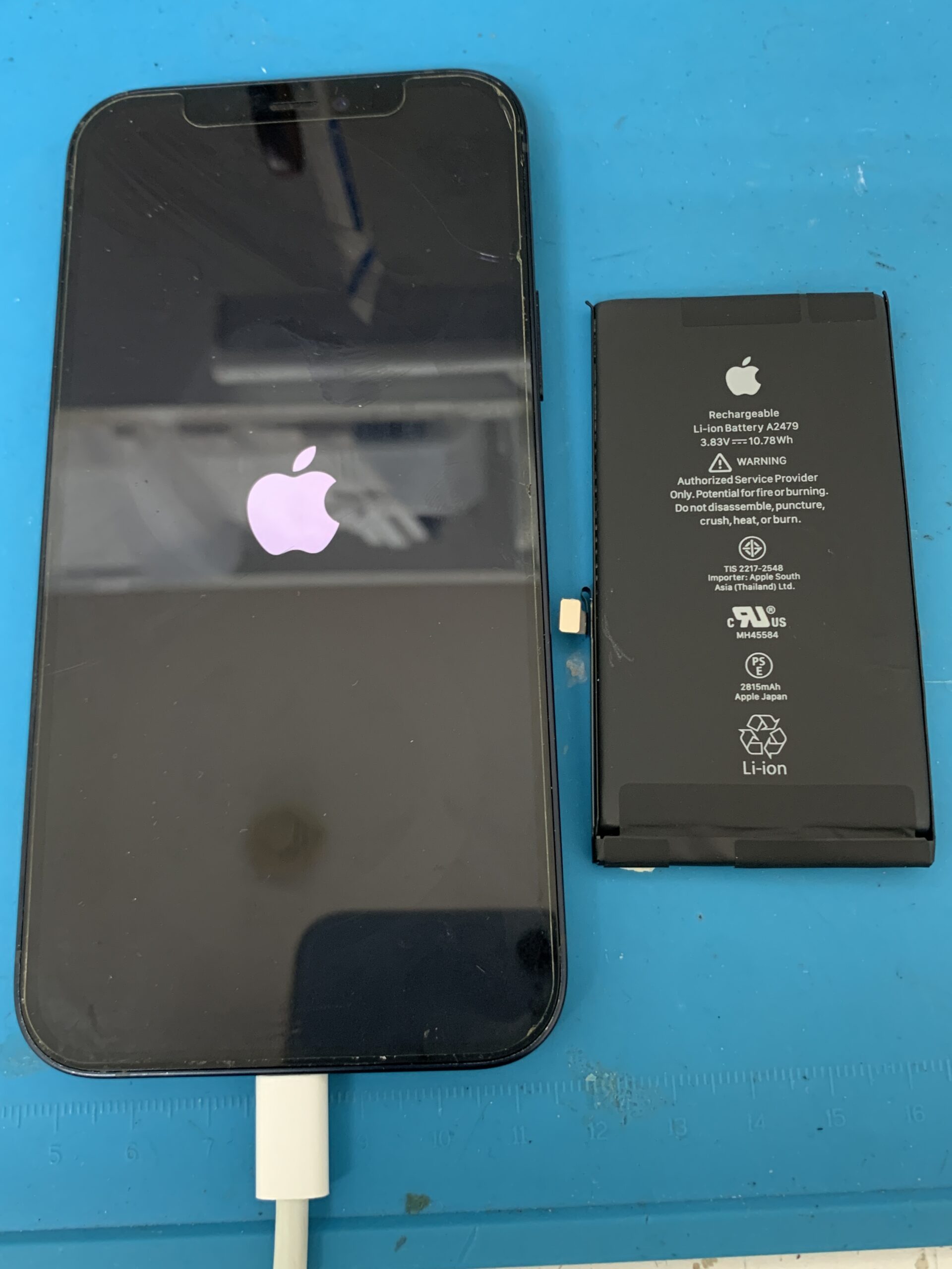 🔋iPhone12 バッテリー交換【東久留米店】