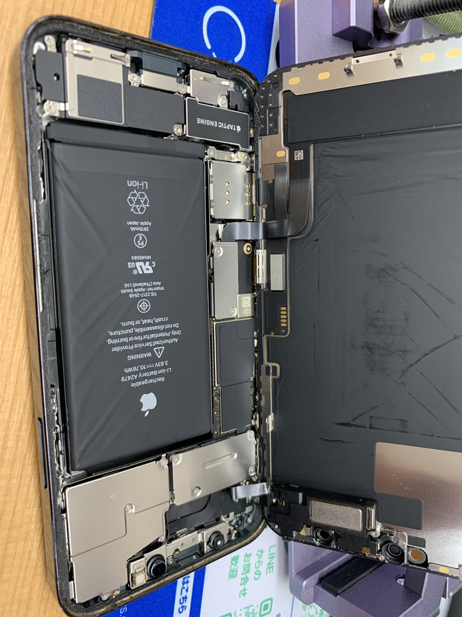 iPhone12Proのバッテリー膨張！即日解決！【大泉学園店】